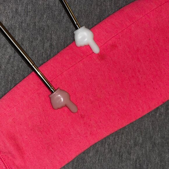 Victoria’s Secret PINK Hot Pink Sequin Bling Full Zip Hoodie Holographic - Small - Picture 5 of 13